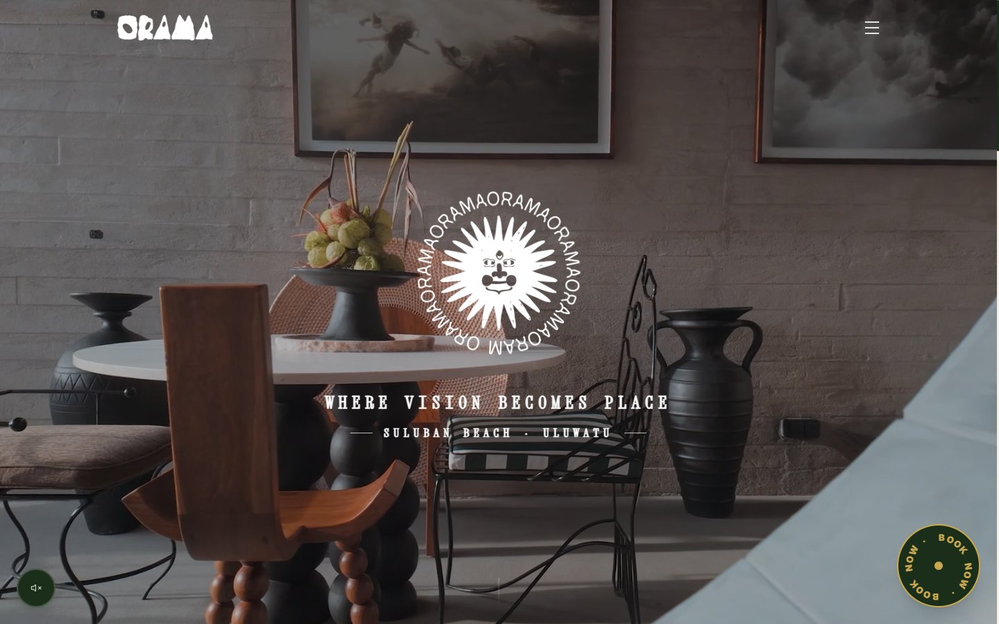 Orama Bali Website Preview